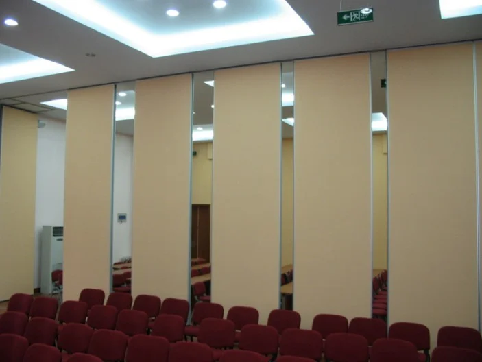 Good Sound Insulation Office Sliding Partition Walls , Aluminium Frame Movable Room Dividers