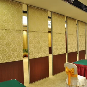 Gypsum Banquet Hall Temporary Partitions For Rooms Single Door Or Double Door