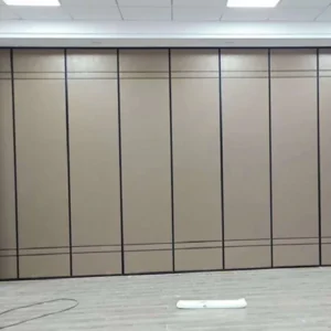Gypsum Board School Classroom Acoustic Partition Wall Top Hung No Floor Track