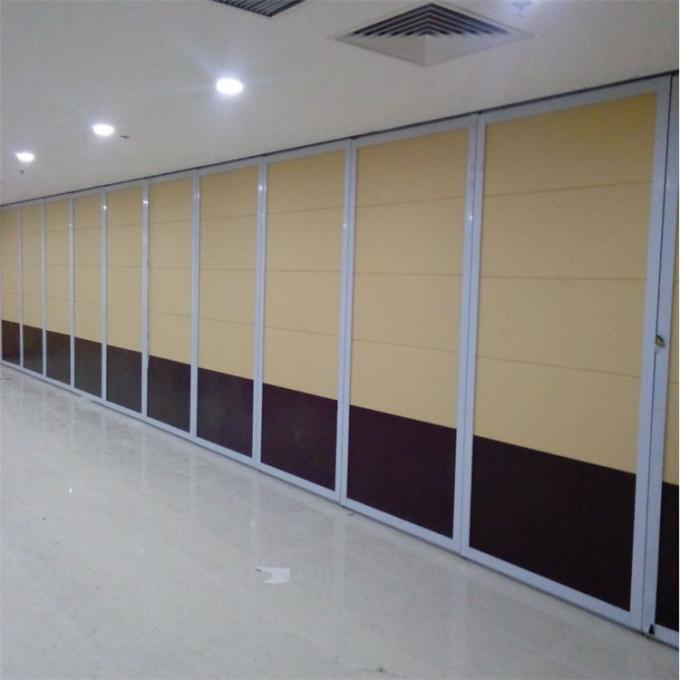 Gypsum Sliding Folding Door Acoustic Movable Partition Wall Board For Hotel 1