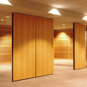 Hanging Floor To Ceiling Wooden Acoustic Room Dividers 1220mm width
