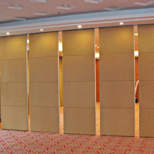Hanging System Acoustic Partition Walls for Exhibition Center / Banquet Hall