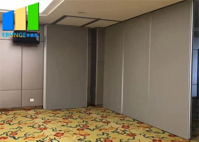 Hanging System Acoustic Romovable Sliding Folding Office Partition Walls 0