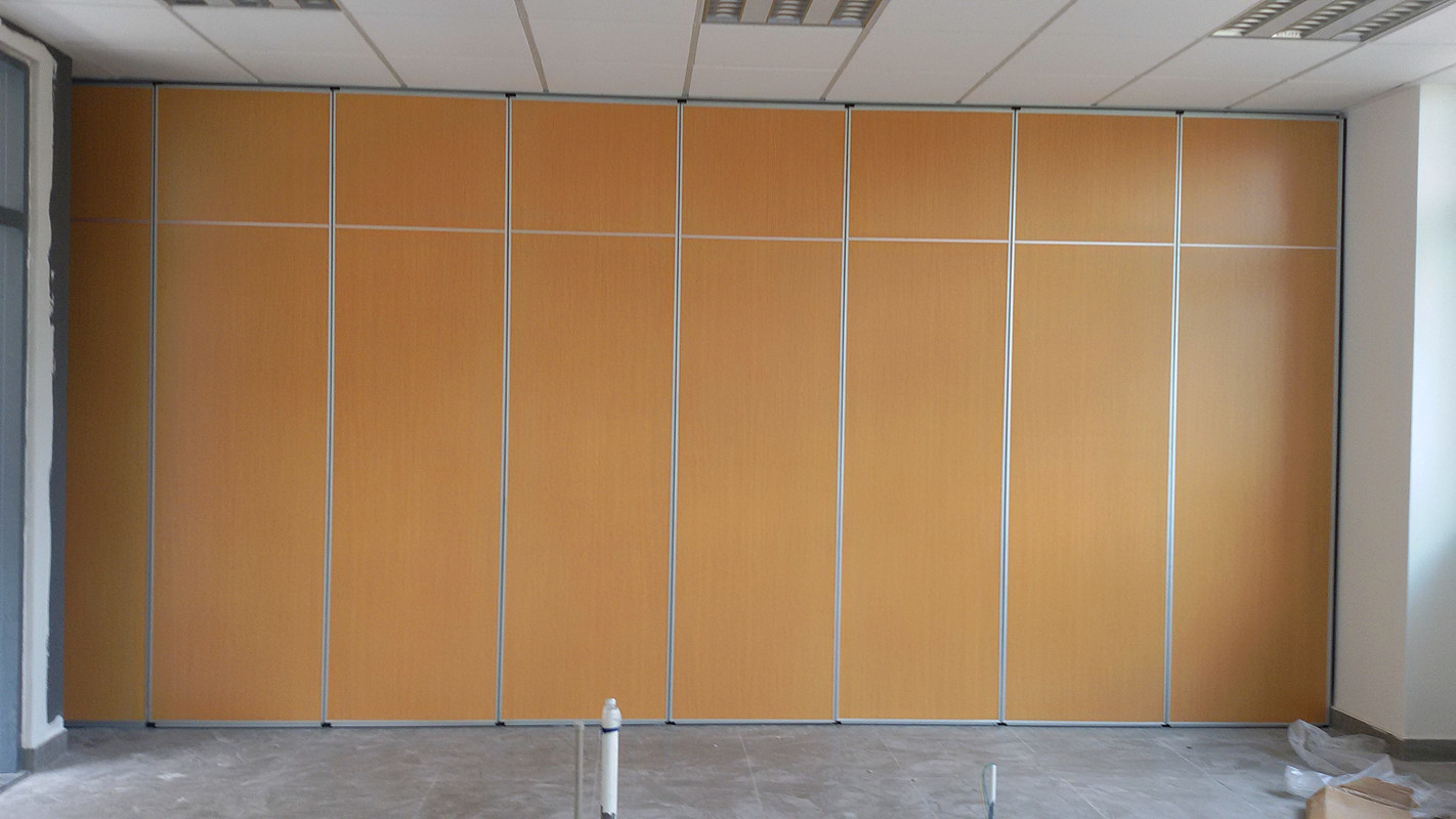 Hanging System Sliding Partition Walls For Classroom Panel Thickness 65 mm