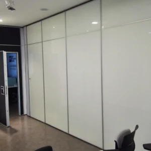 Hanging System Sliding Partition Walls For Classroom Panel Thickness 65 mm