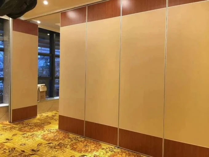 Sound Proof Operable Folding Partition Walls for Ballroom / Hotel 85 mm Thickness 1