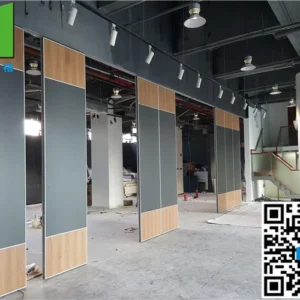 High Configuration Acoustic Fabric Panels , Operable Partition Walls