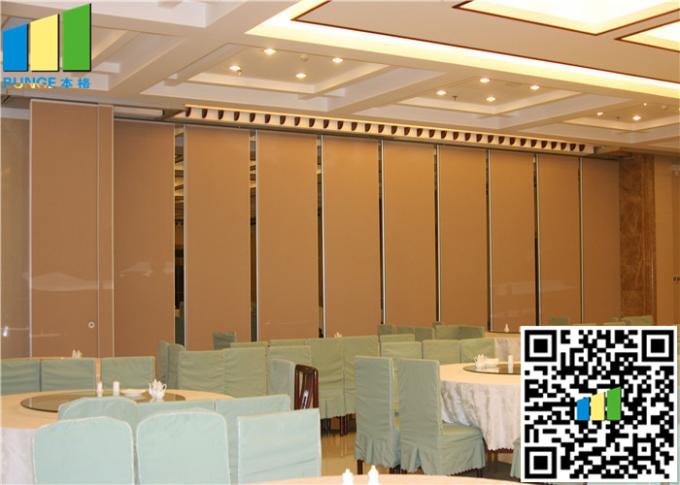 High Movable Partition Walls Operable Sliding Door For Banquet Hall 1
