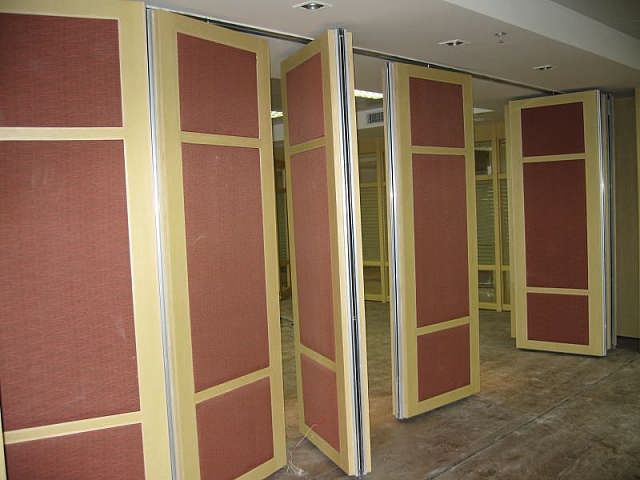 High Noise Absorption Panels , Acoustic Partition Wall Veneer / HPL Melamine 0