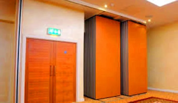 High Sound Insulation Acoustic Operable Partition Walls With Aluminum Frame 0