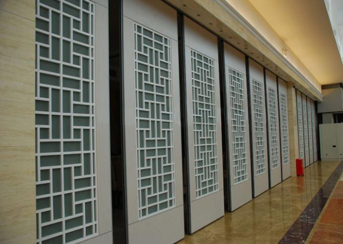 Home Movable Partition Walls Aluminum Room Divider Screen For Villa 0