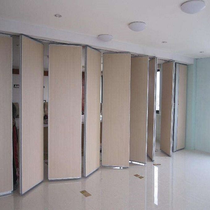 Hospital Operable Door Movable Sliding Partition Wall For Hanging System 2