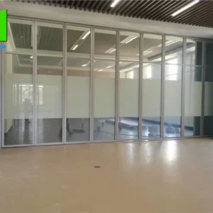 Hot Sale Folding Office Glass Partition Door Sliding Partition Wall