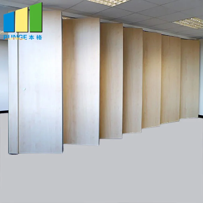 Hotel Acoustic Operable Partition Movable Fireproof Folding Partition Walls Door In Manila 0