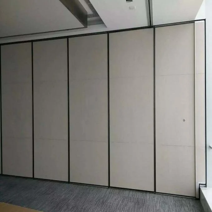 Hotel Acoustic Rolling Operable Folding Partition Walls With Pass Doors 0