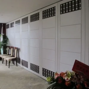 Hotel Banquet Hall Acoustic Partition Walls Landscaping Leather Finishes ISO 9001