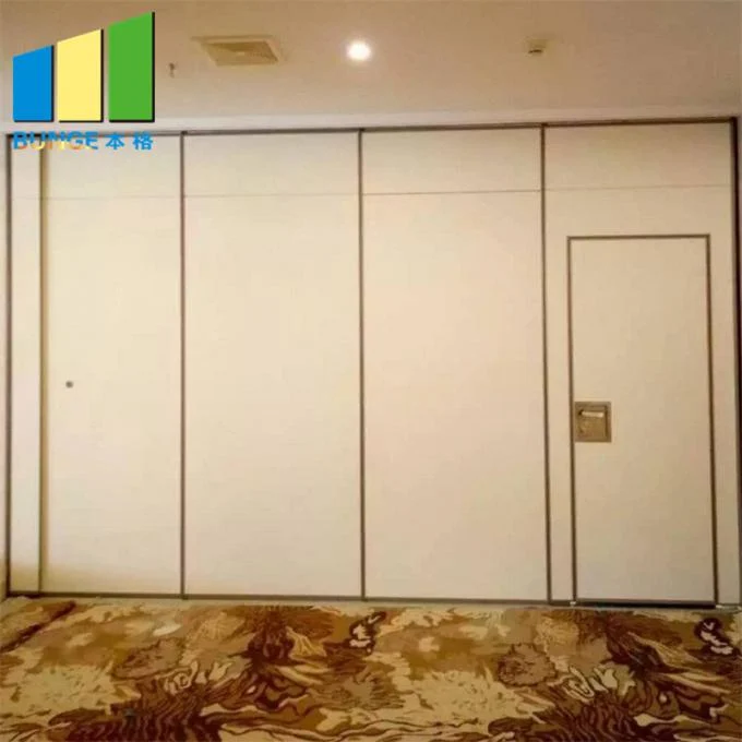 Hotel Banquet Hall Folding Sliding Partition Wall Dividers System 1