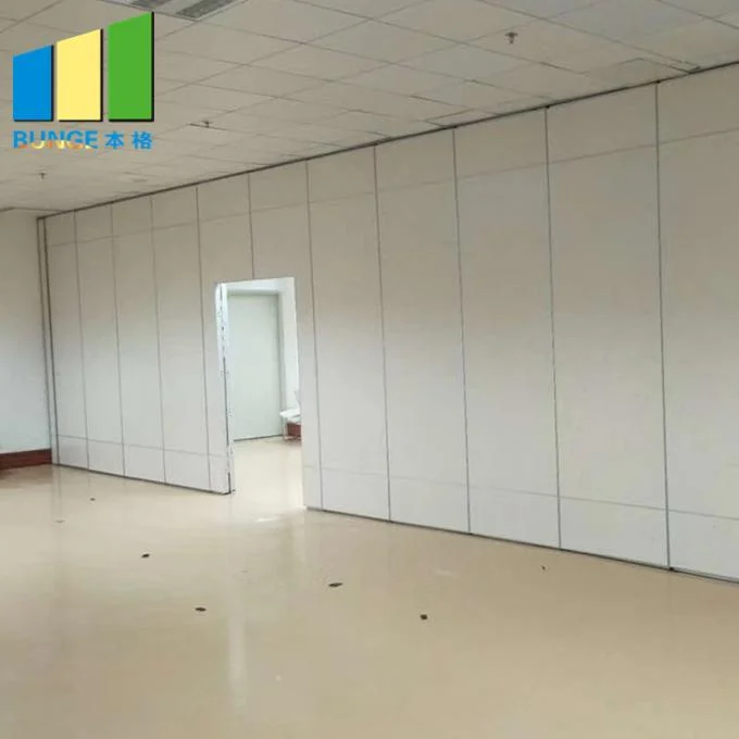 Hotel Banquet Hall Folding Sliding Partition Wall Dividers System 2