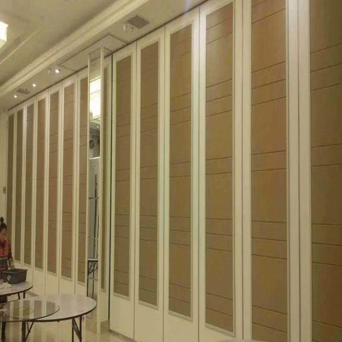 Hotel Dinning Hall Movable Panel Operable Partition Wall For Training Room 0