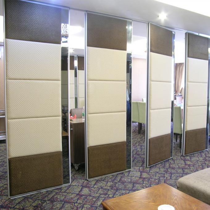 Hotel Folding 65 mm Partition Wall Soundproof Operable Walls For Conference Room 1