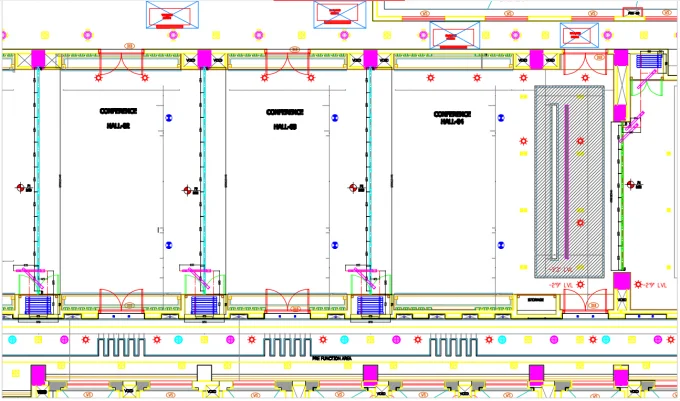 Hotel Folding Movable Partition Walls / Banquet Hall Removable Acoustic Room Partitions 0