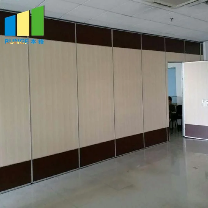 Hotel Folding Movable Partition Walls / Banquet Hall Removable Acoustic Room Partitions 2