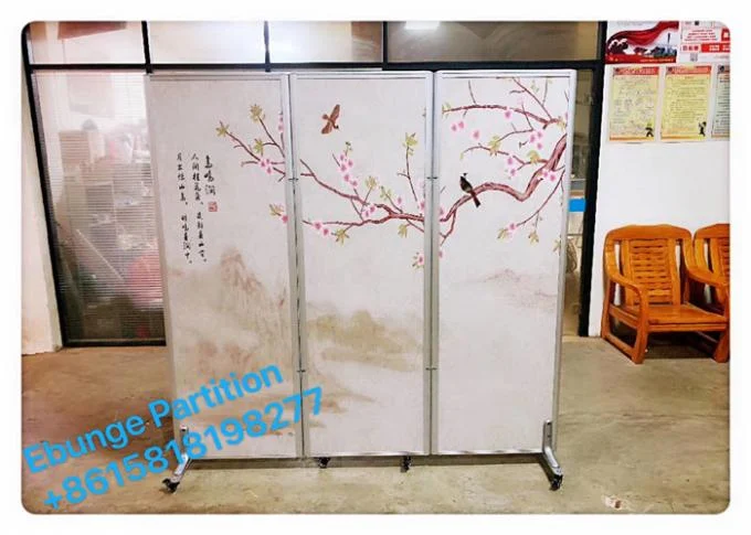 Hotel Folding Partition Wall / Doors With Wheels Indonesia Hospital Movable Folding Partition Wall 3