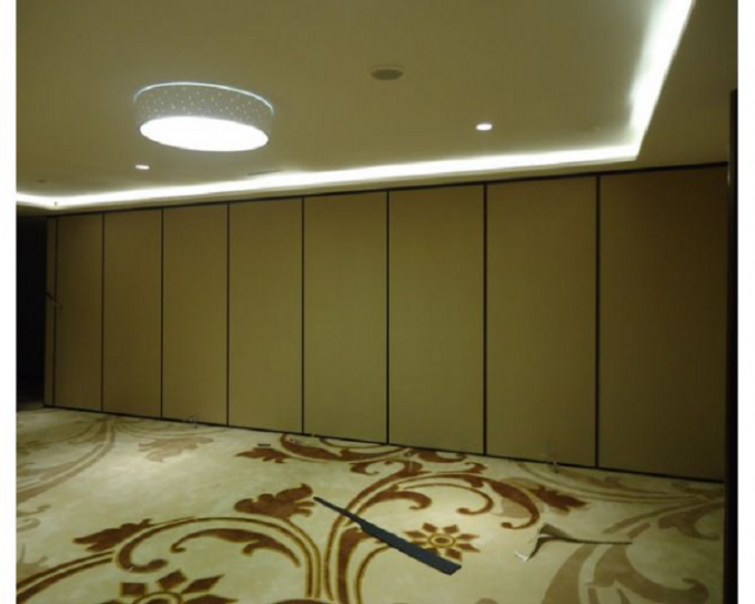 Hotel Folding Partition Wall , Wooden Acoustic Movable Partition 1