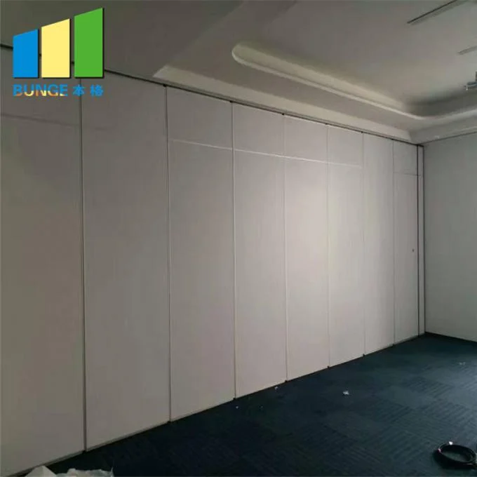 Hotel Hanging Acoustic Room Dividers Restaurant Folding Sliding Partition Wall System 2