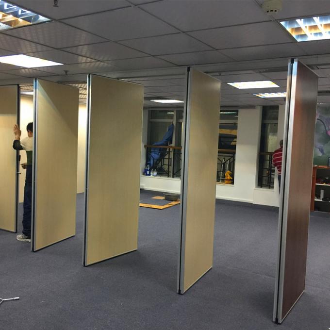 Hotel Interior Fabric Design Sliding Folding Acoustic Partition Wall For Classroom 0
