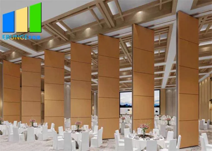 Hotel Movable Wall Room Partition Panel Sound Insulation Sliding Partition 0