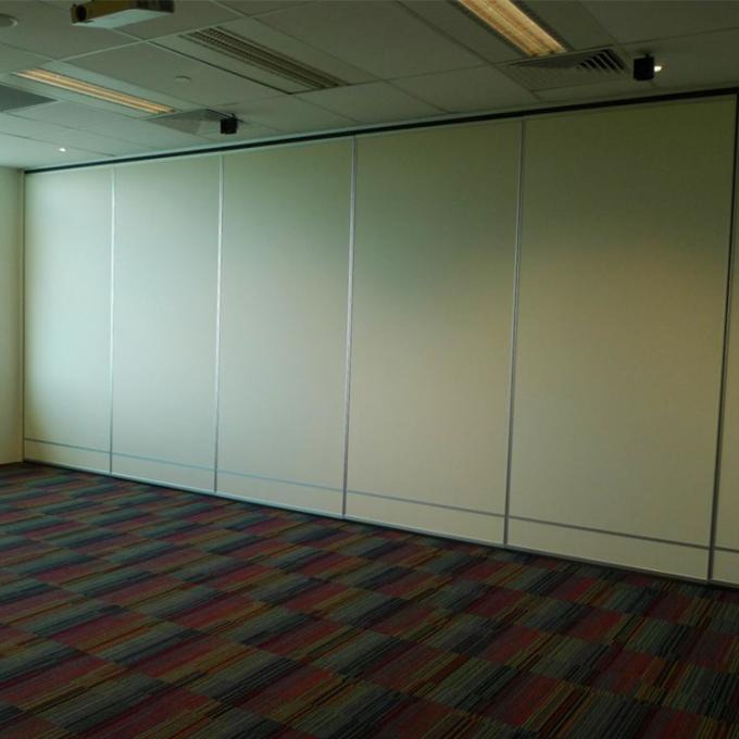 Hotel Rolling Mobile Partition Wall / Acoustic Movable Soundproof Partition Wall 0