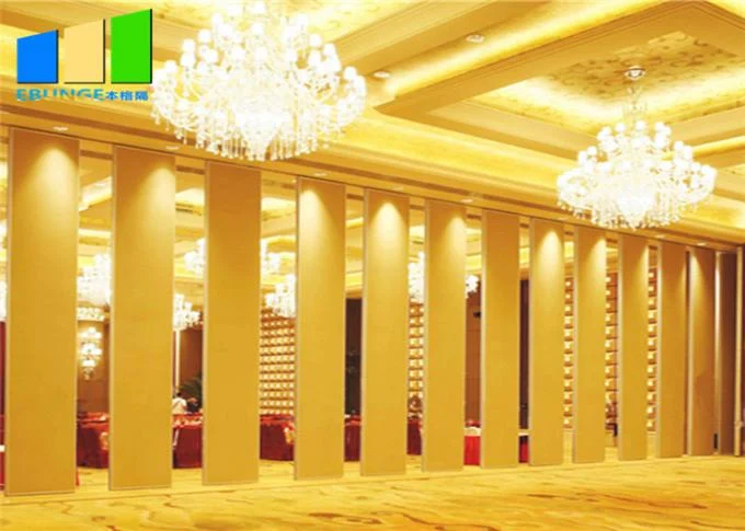Hotel Room Divider Folding Door Divider Customized Color Movable Partition Wall For Interior Design 1