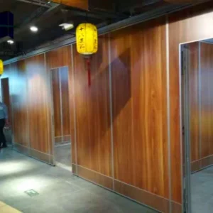 Hotel Sliding Folding Partition Space Division High Partition Wall For Banquet Hall