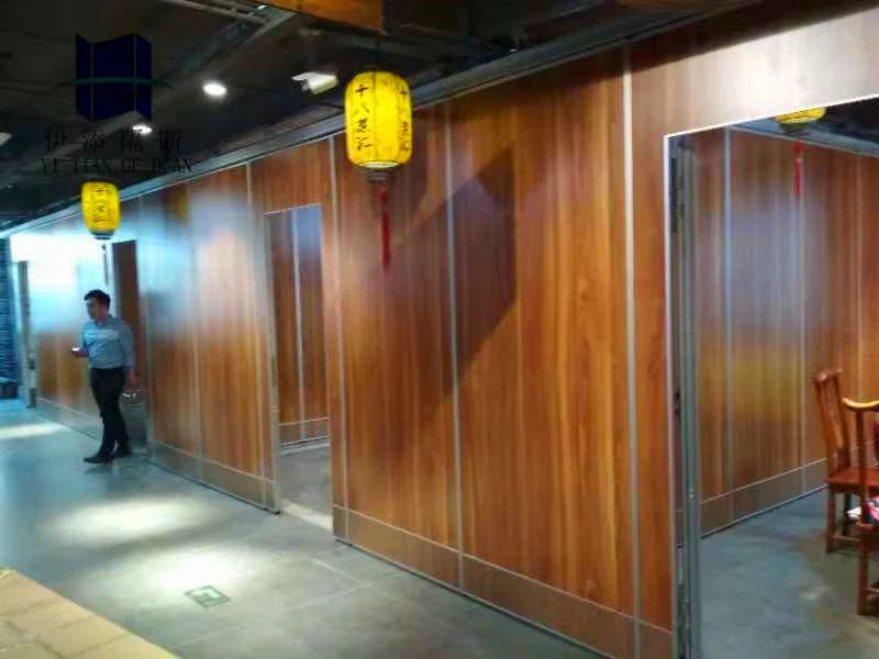 Hotel Sliding Folding Partition Space Division High Partition Wall For Banquet Hall