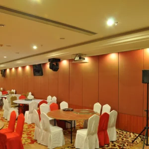 Hotel Sound Proof Partitions , Banquet Hall Partition Wall 85mm