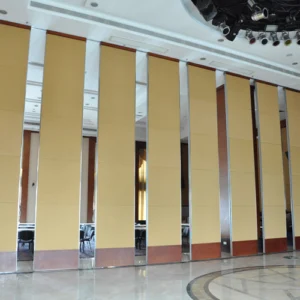 Hotel Sound Proof Partitions , Office Operable Wall with Good Sound Proof