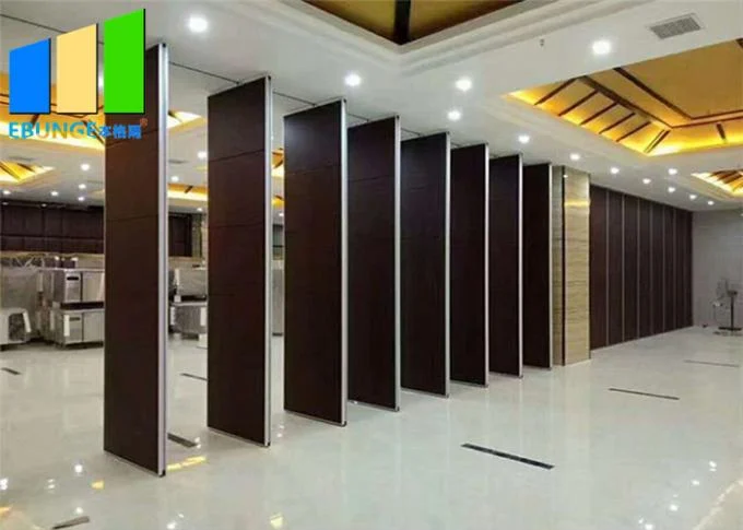 Hotel Soundproof Folding Door Temporary Movable Partition Walls Divider 0
