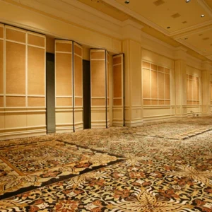 Hotel Soundproofing Aluminum Folding Sliding Operable Temporary Partition Walls