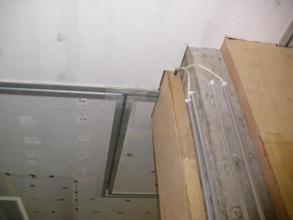 Hotel Steel / MDF Sliding Glass Doors For Huge Stadium Single Or Double Door 1