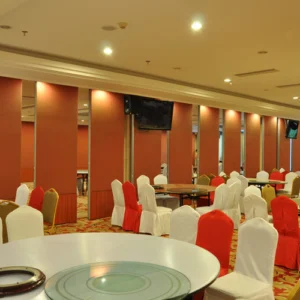 Hotel Steel / MDF Sliding Glass Doors For Huge Stadium Single Or Double Door
