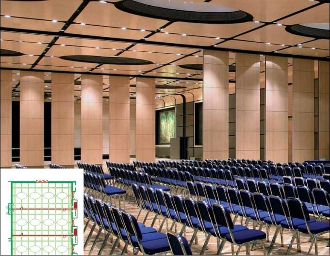 HPL Melamine Training Room Internal Partition Walls For Convention 0