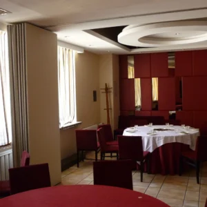 India Acoustic Office Villa Sliding Door Partition Wall With Fabric Melamine