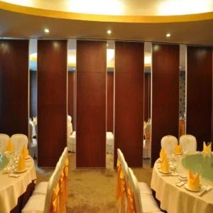 Industrial Mobile Operable Rolling Sliding Partition Wall Philipines Sound Proofing