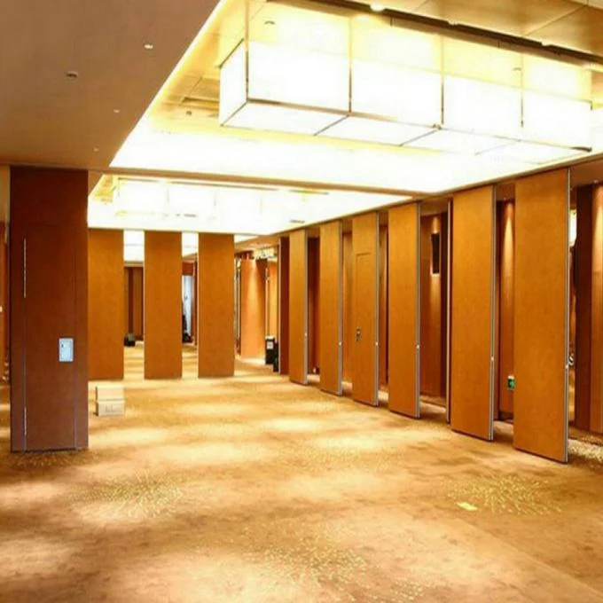 Instant Soundproof Accordion Movable Sliding Folding Partition Wall For Restaurant 2