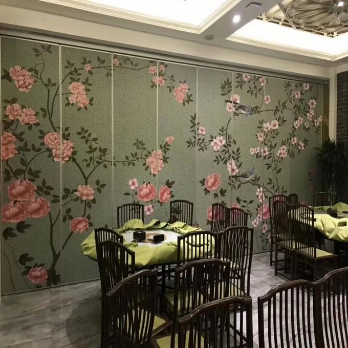 Instant Soundproof Accordion Movable Sliding Folding Partition Wall For Restaurant 0