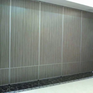 Insulated Decorative Sliding Ceiling Panels , Meeting Room Wooden Partition Wall