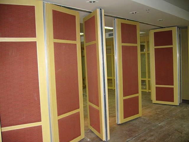 Interior Commercial Furniture Office Sliding Wall System / Folding Room Dividers