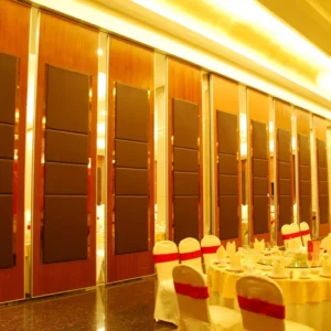 Interior Door Folding Internal Doors For Meeting Room 85mm Panels