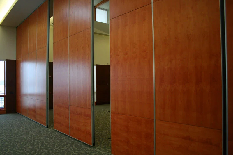 Interior Material Sliding Door Movable Wall Folding Room Partitions Aluminium Profile